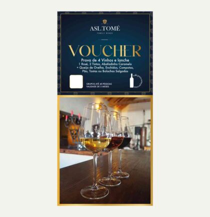 Voucher Prova de 4 Vinhos com Lanche